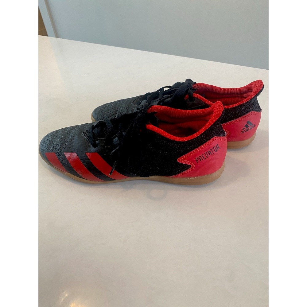 adidas Predator 20.4 IN SALA Red Black and Red Indoor Court Gum Soles Men 7.5